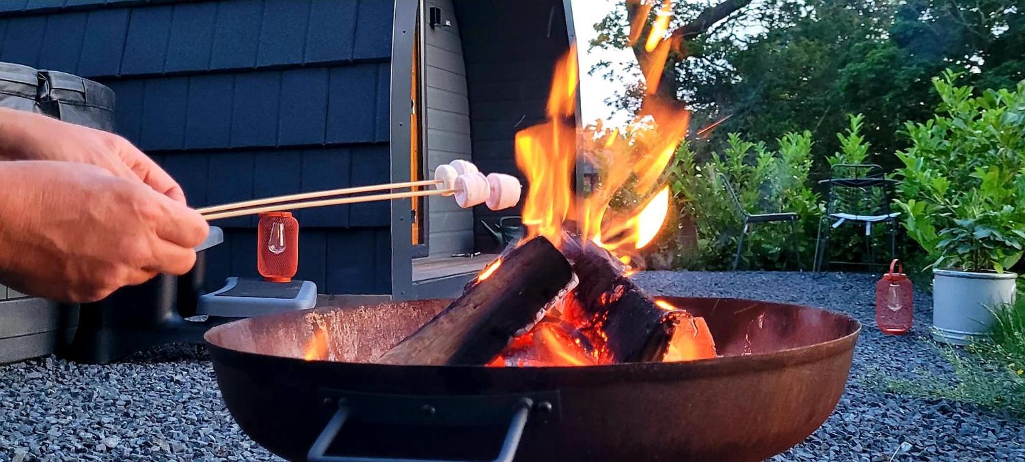 Odli Glamping - Deri Leilighet Welshpool Eksteriør bilde